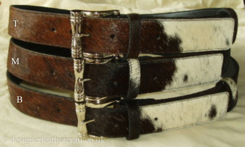 Cowhide Belts1