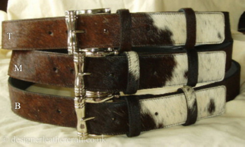Cowhide Belts 2