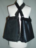Black Sheepskin Shoulder Bags